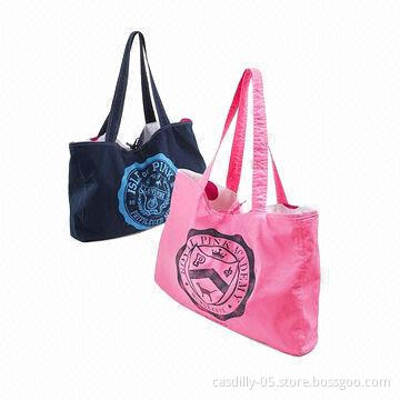 Cotton handbag, customized sizes and colors are accepted